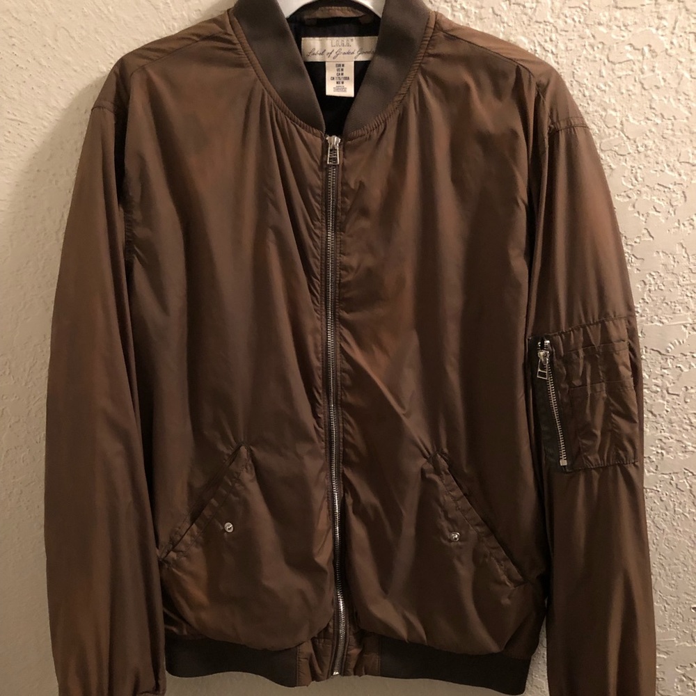 H&M Nylon Bomber Jacket